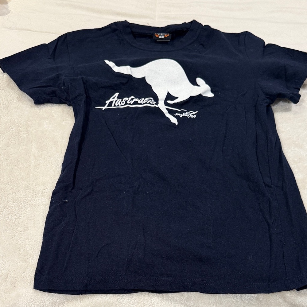 Australia Navy Blue Short Sleeve Tee